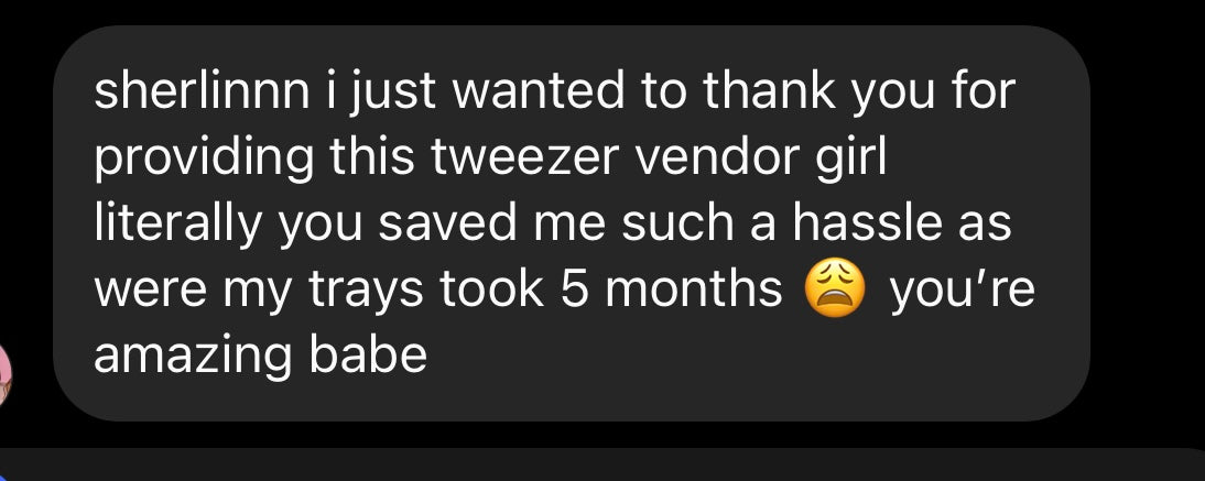 Tweezer Vendor